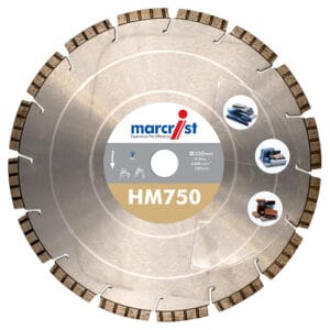 HM750 Diamantscheibe für Granit und harte Materialien